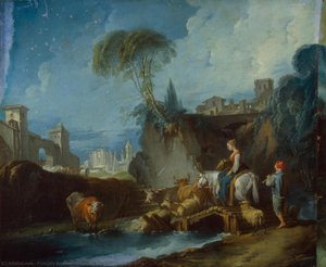 Cruzando El Puente — François Boucher
