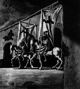 The Two On The Cross — Salvador Dalí