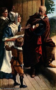 Christiana's Visitor — Harold Copping