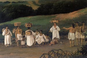 Brazilian Landscape (detail) — Frans Post