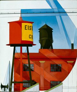 Buildings Abstraction, Lancaster — Charles Demuth