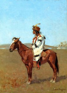 A Blackfoot Chief — Frederic Remington
