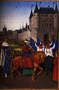 The Arrival Of Charles V (1337-80) In Paris, 28th May 1364 — Jean Fouquet