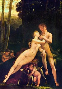 Venus And Adonis — Pierre-paul Prud'hon