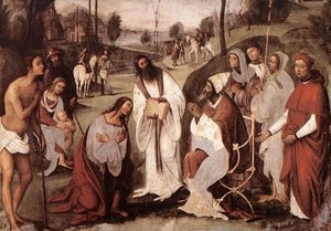 Conversion Of St Valerian — Lorenzo Costa (the Elder)