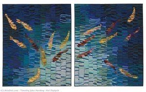 Koi Diptych — Timothy John Harding