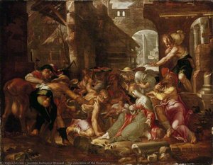 The Adoration Of The Shepherds — Joachim Anthonisz Wtewael