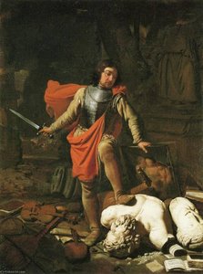 Mars Destroying The Arts — Michiel Sweerts