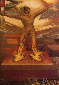 King Cuauhtemoc — David Alfaro Siqueiros