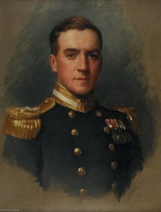 Lieutenant Commander Denis Quentin Fildes (1889–1975) — Samuel Luke Fildes