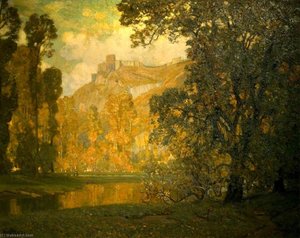 Autumn In The Valley Of The Seine — Alfred East