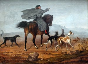Riding Out To Hunt — Franz Krüger