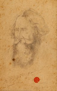 Portrait Of Rabindranath Tagore — Abanindranath Tagore