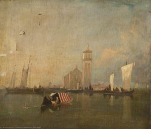 North Italian Coastal Scene — Clarkson Frederick Stanfield
