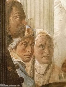 Le Banquet De Cléopâtre (détail) — Giambattista Tiepolo