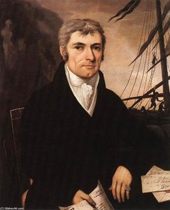 Portrait Of Sámuel Steinhübl, Merchant Of Eperjes — János Rombauer