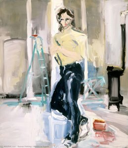 Martin In Fabrik — Rainer Fetting