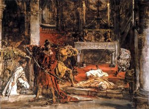 St Stanislaus Killing — Jan Matejko