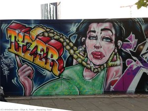 Mural By Tizer — Olya K. Tizer