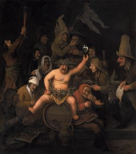 The Feast Of Bacchus — Philips De Koninck