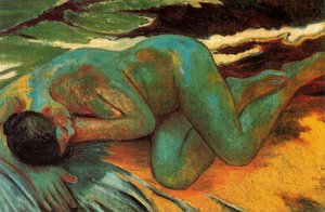 The Blue Nude — Mikhail Fiodorovich Larionov