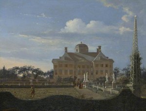 The Huis Ten Bosch At The Hague — Jan Van Der Heyden