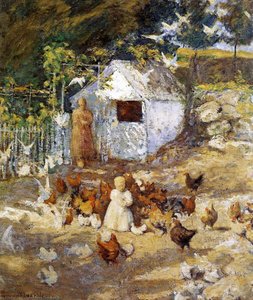 Barnyard — John Henry Twachtman