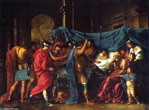 Death Of Germanicus — Jean-baptiste Debret