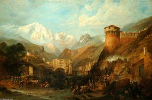 The Battle Of Roveredo — Clarkson Frederick Stanfield