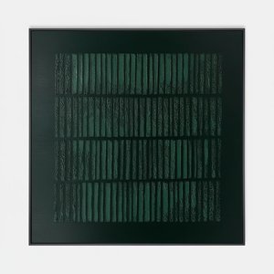 Monolithische Rhythmen In Smaragd Und Obsidian: Eine Meditative Studie Antiker Texturen