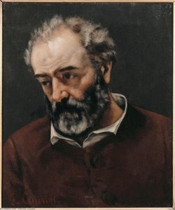 Portrait Of Paul Chenavard — Gustave Courbet