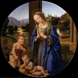 Adoration Of The Child — Lorenzo Di Credi