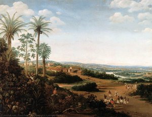 'the Home Of A ''labrador'' In Brazil' — Frans Post
