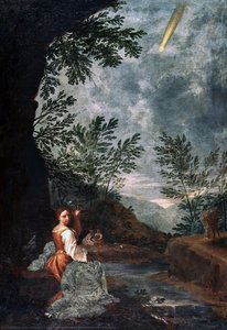 Astronomical Observations. A Comet — Donato Creti