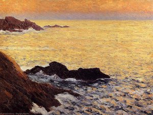 The Golden Sea - Quiberon — Maxime Emile Louis Maufra
