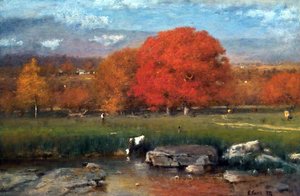 Morning, Catskill Valley — George Innes