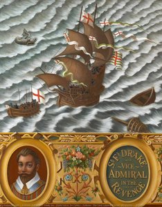Study For 'drake Takes De Valdes' Galleon, The Lord Admiral Pursues The Enemy' (detail) — Anthony Oakshett