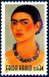 34c Frida Kahlo Stamp — 미국 우체국