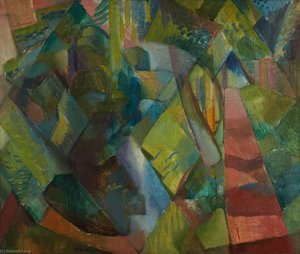 Bäume An Der Tyne, Haddington — Sir William George Gillies