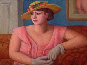 Portrait Of Marjorie Gertler — マーク・ガートラー