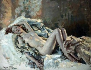 Resting — Wilfrid Gabriel De Glehn