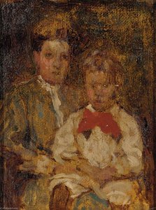 Mother And Child — Thomas P Anshutz