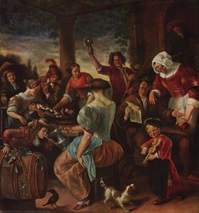 Familia De Gatos — Jan Havickszoon Steen