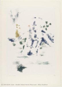 Blue Bather — André Masson