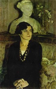 Portrait Of Elizaveta Tal — Mikhail Nesterov