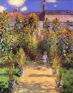 Vrnitev Umetnika V Vrt — Claude Monet