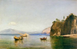 The Caves Of Ulysses At Sorrento, Naples — William Collins