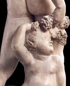 Bacchus (detail) — ياكوبو سانسوفينو