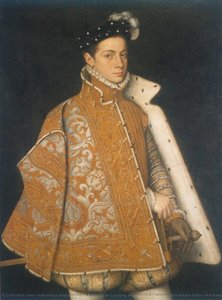 A Portrait Of A Young Alessandro Farnese, The Future Duke Of Parma — Sofonisba Anguissola