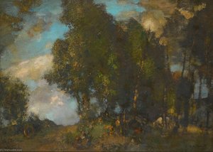 The Gypsy Camp — Edward Arthur Walton